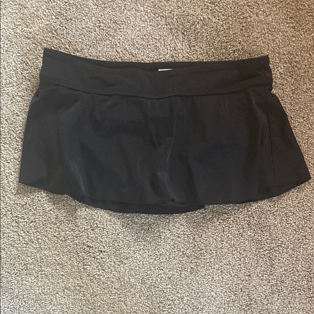 Black Swim Skirt